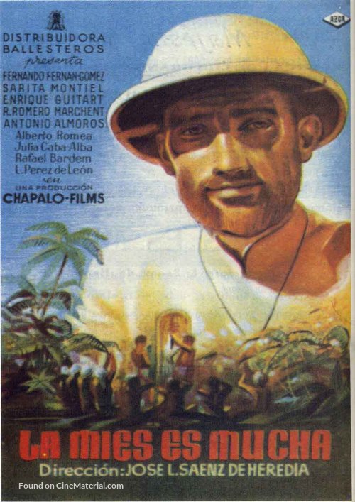 Mies es mucha, La - Spanish Movie Poster