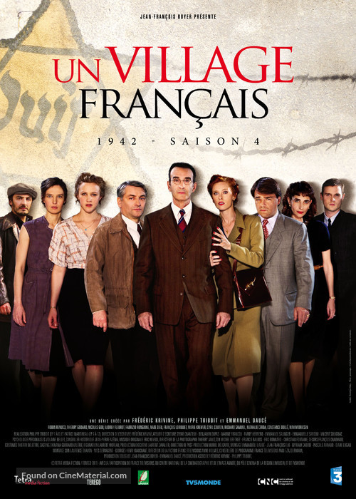 &quot;Un village fran&ccedil;ais&quot; - French Movie Poster