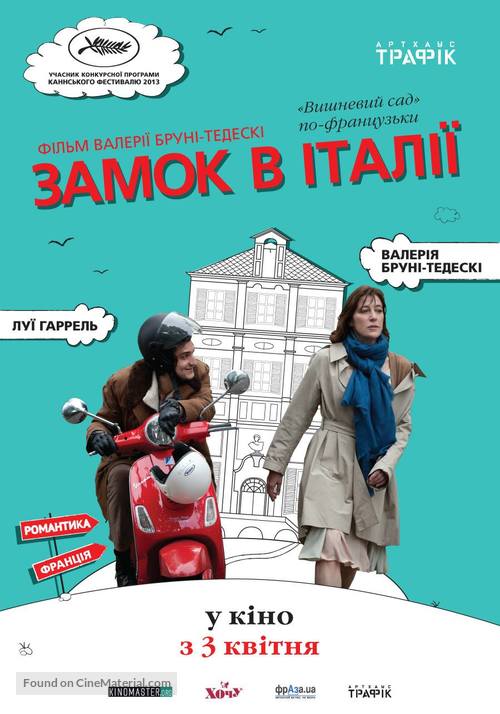 Un ch&acirc;teau en Italie - Ukrainian Movie Poster