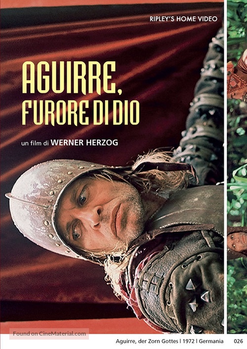 Aguirre, der Zorn Gottes - Italian DVD movie cover