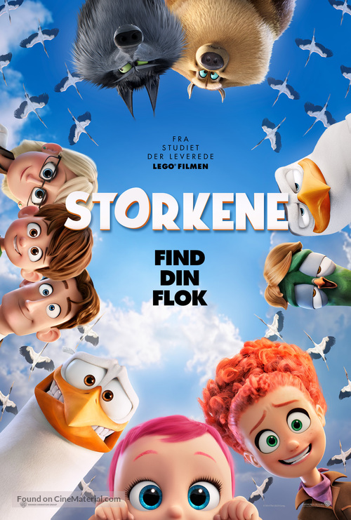 Storks - Danish Movie Poster