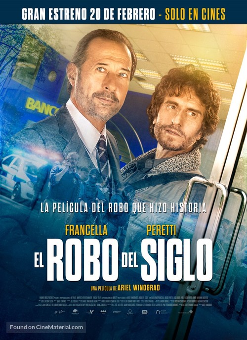 El robo del siglo - Uruguayan Movie Poster