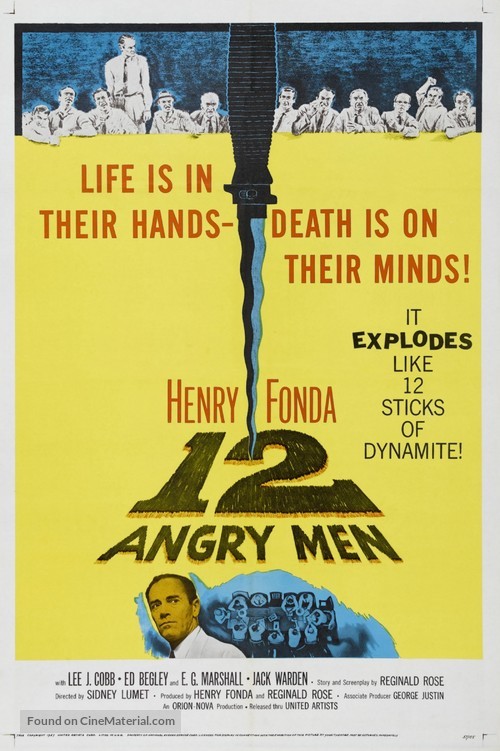 12 Angry Men - Theatrical movie poster