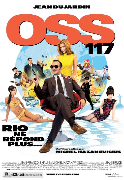 OSS 117: Rio ne repond plus - Canadian Movie Poster