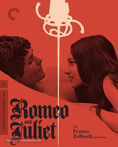 Romeo and Juliet - Blu-Ray movie cover