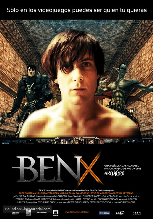 Ben X - Spanish Movie Poster