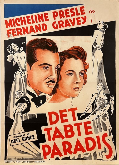 Paradis perdu - Danish Movie Poster