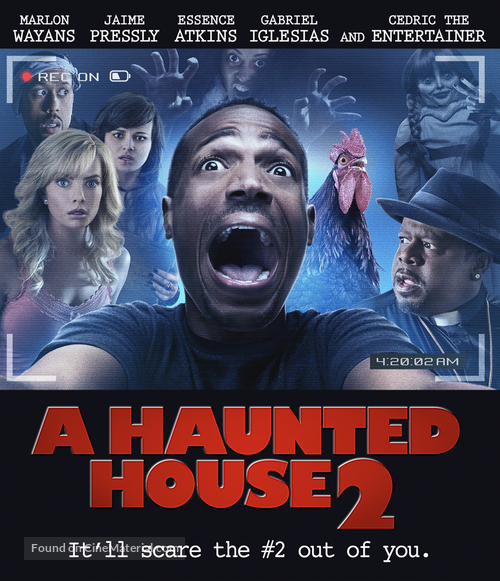 A Haunted House 2 - Canadian Blu-Ray movie cover