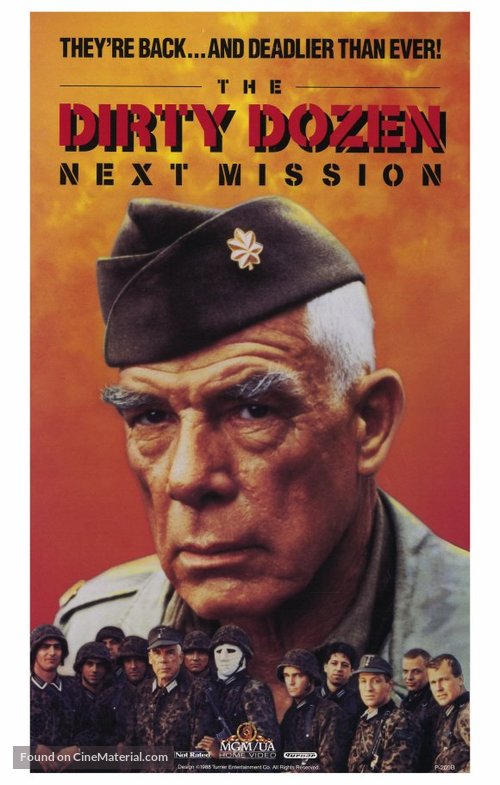 The Dirty Dozen: Next Mission - VHS movie cover