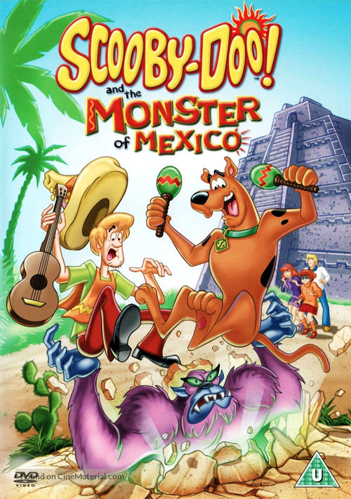 Scooby-Doo! and the Monster of Mexico - British DVD movie cover