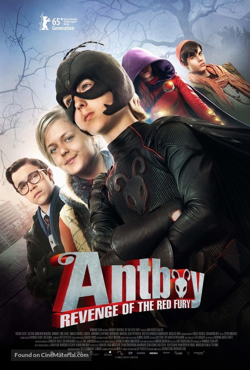 Antboy: Den R&oslash;de Furies H&aelig;vn - Canadian Movie Poster