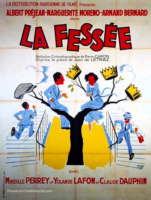 La fess&eacute;e - French Movie Poster