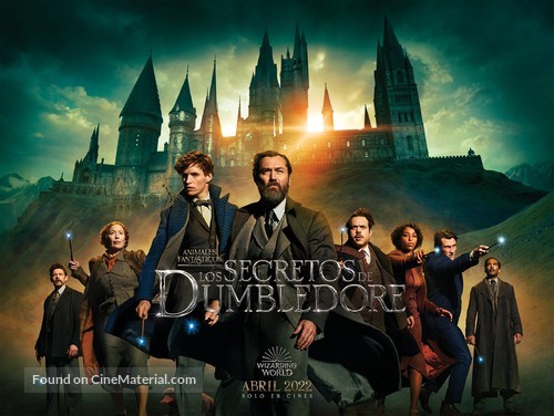 Fantastic Beasts: The Secrets of Dumbledore - Argentinian Movie Poster