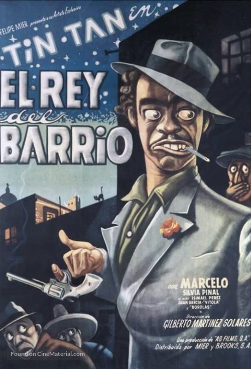 El rey del barrio - Mexican Movie Poster