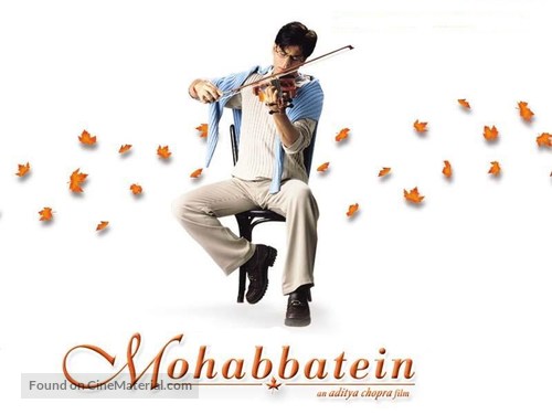 Mohabbatein - Indian Movie Poster
