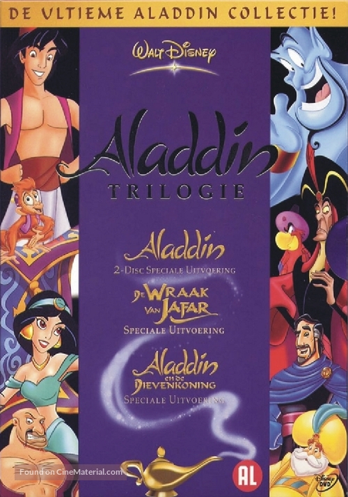 Aladdin And The King Of Thieves - Dutch Movie Cover