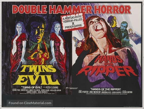 Twins of Evil - British Combo movie poster