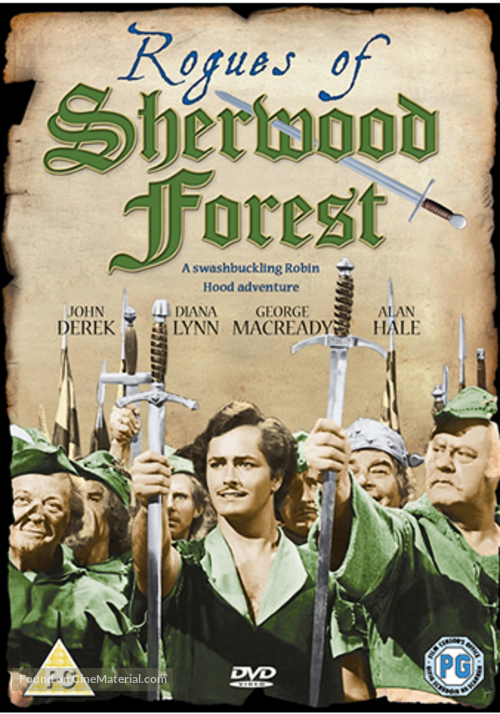 Rogues of Sherwood Forest - British Movie Cover