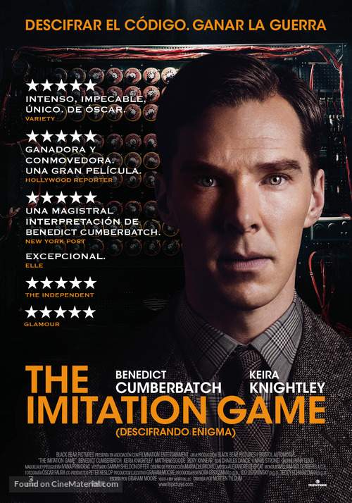 The Imitation Game - Spanish Movie Poster