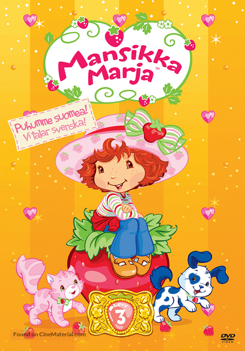 &quot;Strawberry Shortcake&quot; - Finnish DVD movie cover