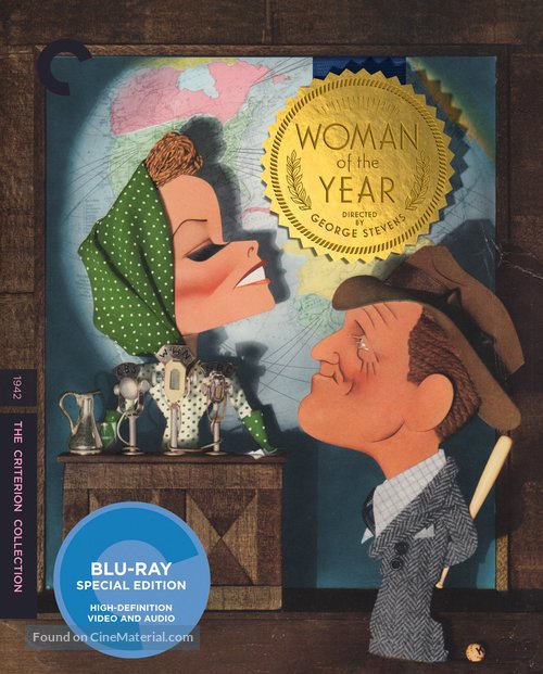 Woman of the Year - Blu-Ray movie cover