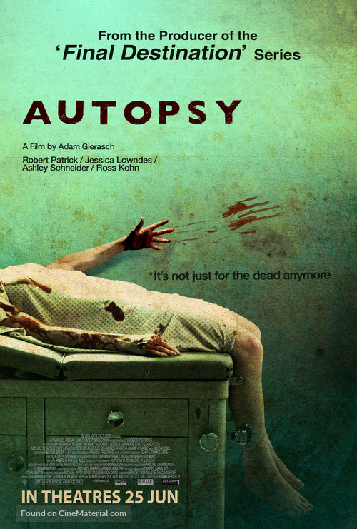 Autopsy - Singaporean Movie Poster
