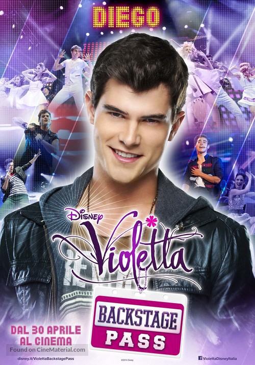 Violetta: La emoci&oacute;n del concierto - Italian Movie Poster