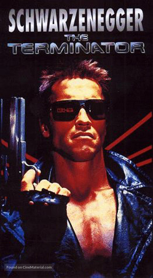 The Terminator - VHS movie cover
