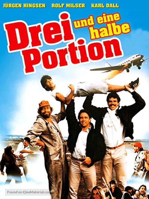 Drei und eine halbe Portion - German Movie Cover