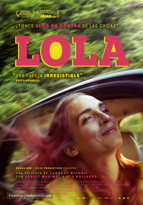 Lola vers la mer - Spanish Movie Poster