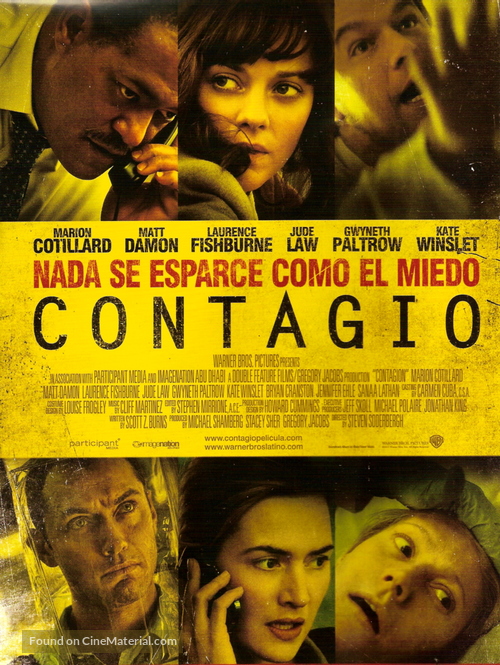 Contagion - Argentinian Movie Poster