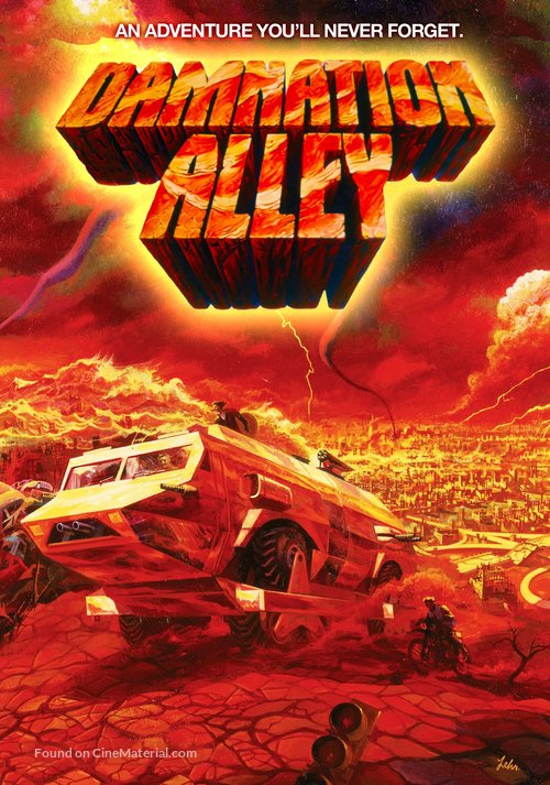 Damnation Alley - DVD movie cover