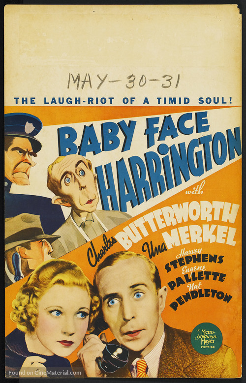 Baby Face Harrington - Movie Poster