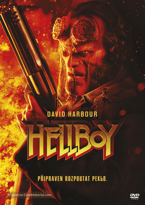 Hellboy - Czech DVD movie cover