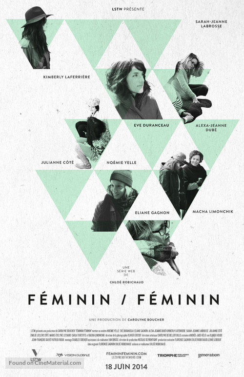 &quot;F&eacute;minin/F&eacute;minin&quot; - Canadian Movie Poster