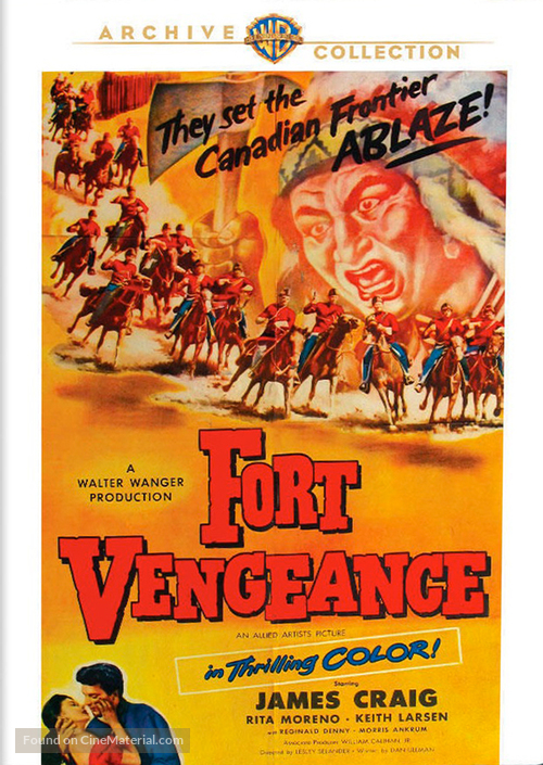 Fort Vengeance - DVD movie cover