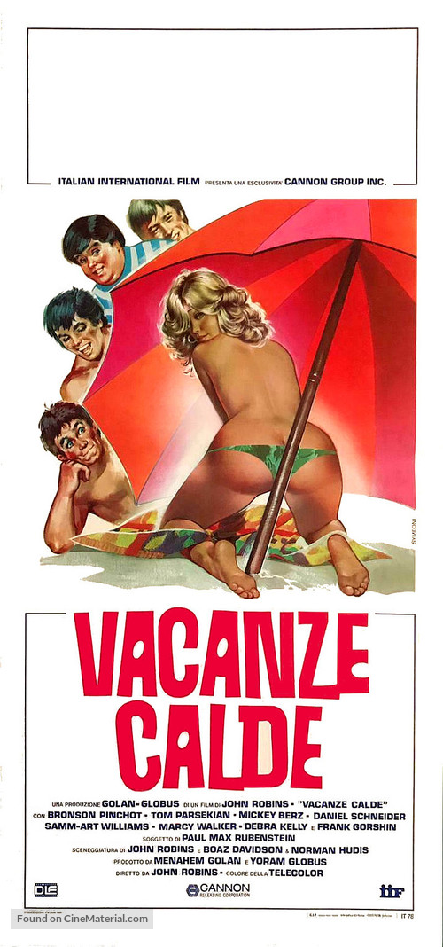 Hot Resort - Italian Movie Poster