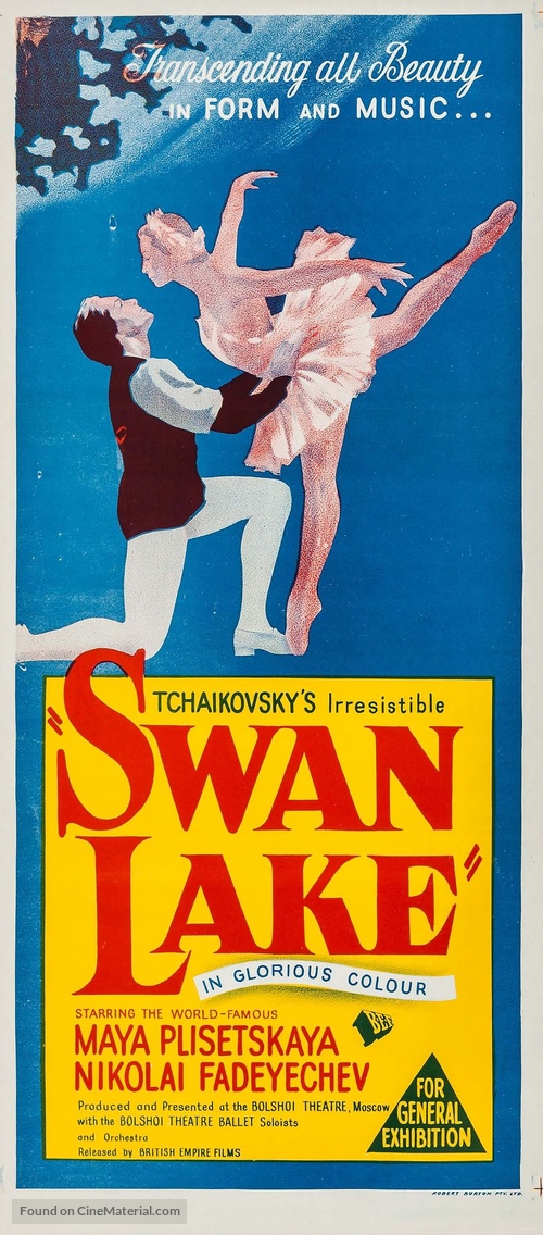 Lebedinoe ozero - Australian Movie Poster