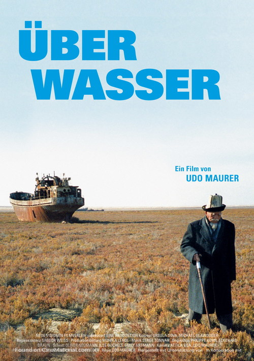 &Uuml;ber Wasser: Menschen und gelbe Kanister - German Movie Poster