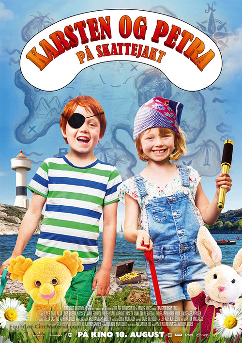 Karsten og Petra p&aring; skattejakt - Norwegian Movie Poster