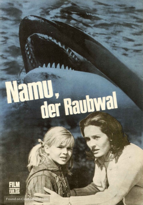 Namu, the Killer Whale - German poster