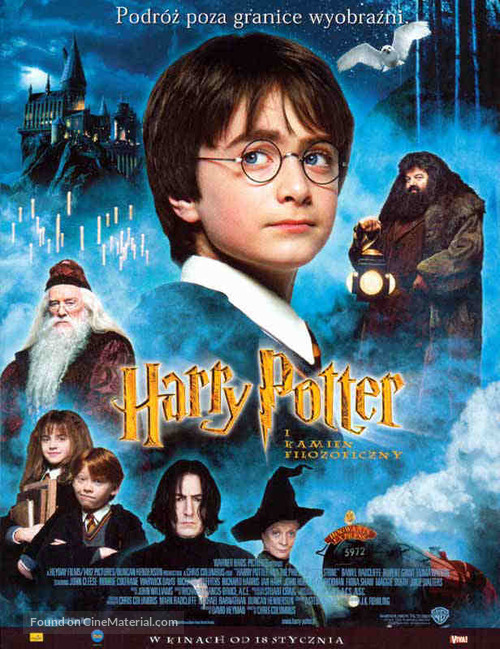 Harry Potter and the Philosopher&#039;s Stone - Polish Movie Poster