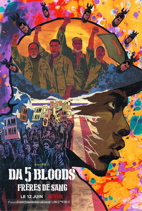 Da 5 Bloods - French Movie Poster