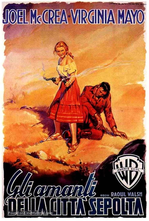 Colorado Territory - Italian Movie Poster