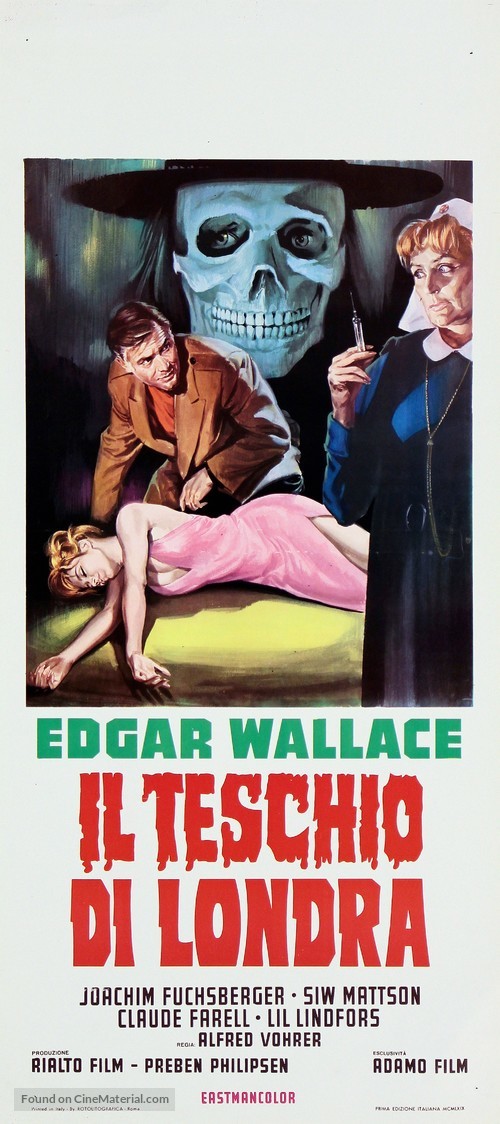 Im Banne des Unheimlichen - Italian Movie Poster