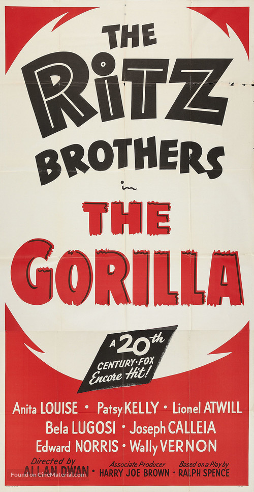 The Gorilla - Movie Poster