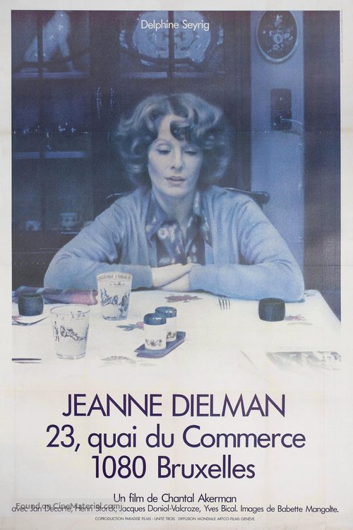 Jeanne Dielman, 23 Quai du Commerce, 1080 Bruxelles - French Movie Poster