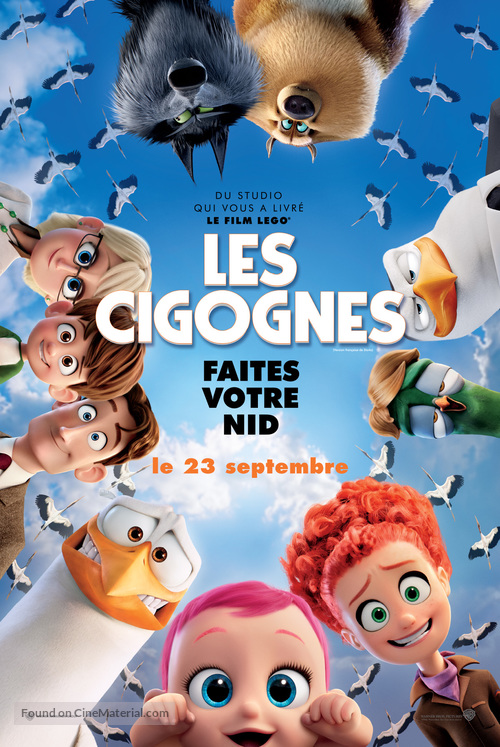 Storks - Canadian Movie Poster