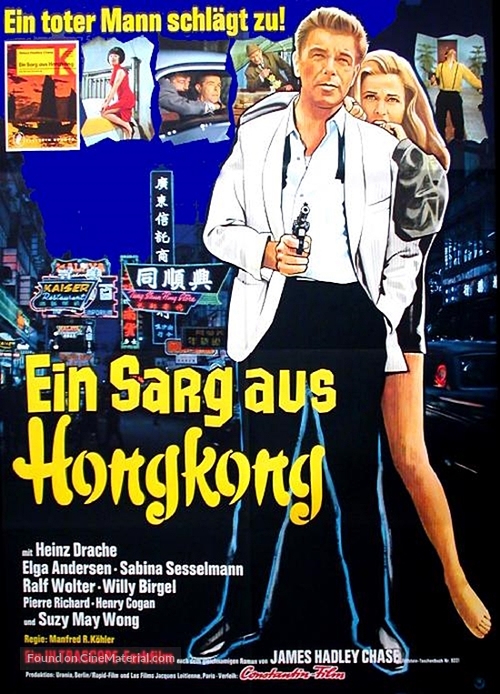 Ein Sarg aus Hongkong - German Movie Poster