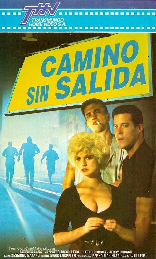 Last Exit to Brooklyn - Argentinian VHS movie cover